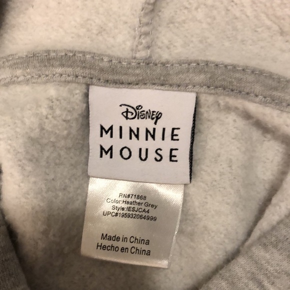 Minnie Mouse hooded sweatshirt - Picture 7 of 8